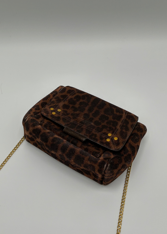 JEROME DREYFUSS LULU XS LEOPARD