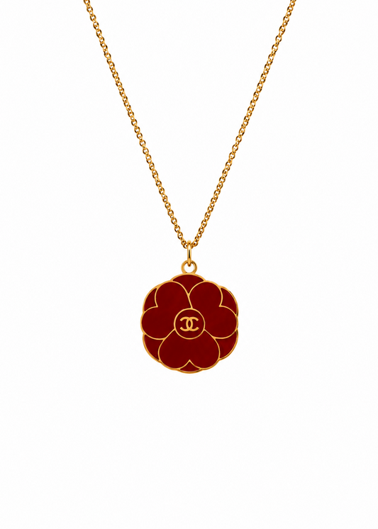 CHANEL CAMELIA NECKLACE