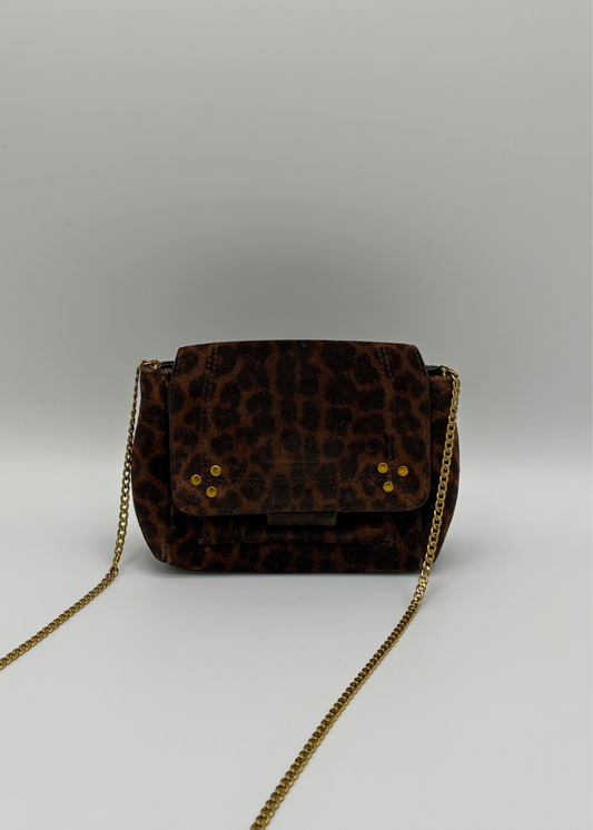 JEROME DREYFUSS LULU XS LEOPARD